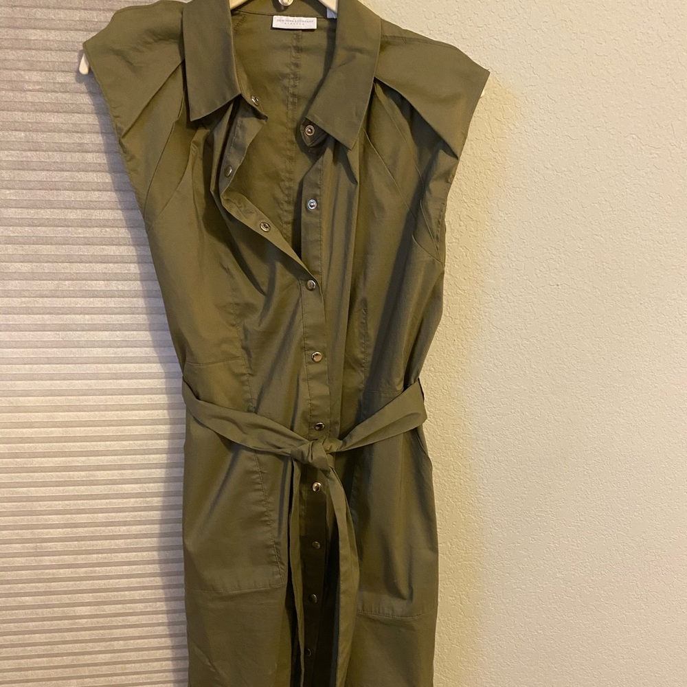 NY&CO stretch shirtdress- M